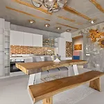 Design Lux Harmony In Bamboo Garden,no Shoes Allowed Inside Lejlighed